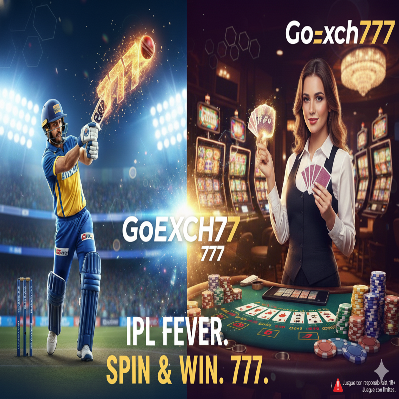 GoExch777 promotional banner